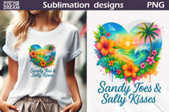 Summer Beach Quotes Bundle | Tropical Beach Sublimation Product Image 10