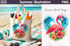 Summer Beach Quotes Bundle | Tropical Beach Sublimation Product Image 18