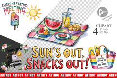 Summer Quote Clipart Product Image 1