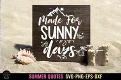 SUMMER QUOTES SVG I SUMMER SIGN SVG -PNG I BEACH SIGN SVG
