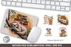 Mouse Pad Summer Quote Product Image 1