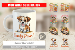 Mug Wrap Summer Quote Product Image 1