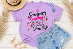 Summer Reading Club PNG, Book Lover Sublimation Design Product Image 2