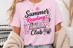 Summer Reading Club PNG, Book Lover Sublimation Design Product Image 3