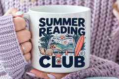 Summer Reading PNG, Dive Into A Good Book Sublimation Product Image 4