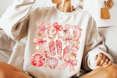 Summer Coquette PNG, Beach Png, Summer Png, Coastal PNG Product Image 2
