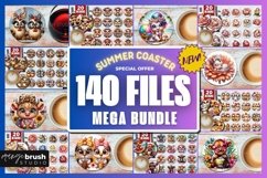 Summer Round Coaster Mega Bundle