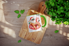 Summer Santa mug wrap printable sublimation design Product Image 4