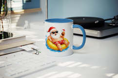 Summer Santa mug wrap printable sublimation design Product Image 5