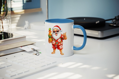 Summer Santa mug wrap printable sublimation design Product Image 5