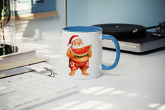 Summer Santa mug wrap printable sublimation design Product Image 5