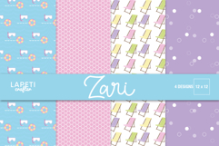 Beach Scrapbook Paper Printable Memory Keeping Backgrounds