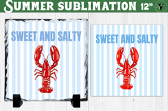 Sweet and Salty Summer Sublimation | Coastal Lobster Beach Product Image 1