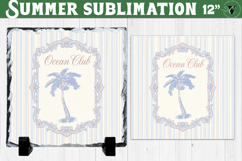Ocean club Sublimation | Palm Beach Slate Design Product Image 1