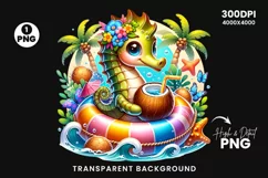 Summer, summer clipart, Sea Horse Clipart, summer animals clipart, summer png, Sublimation designs, Summer Sublimation, Summer Patriotic PNG, Summer Patriotic Clipart, Printable Crafts,