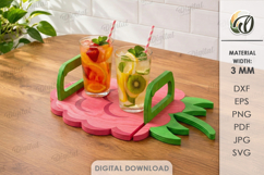 Summer Serving Trays Bundle Laser Cut. Treat Board SVG Product Image 11