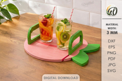 Summer Serving Trays Bundle Laser Cut. Treat Board SVG Product Image 12