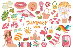 Summer Vibe Clipart Set Product Image 2