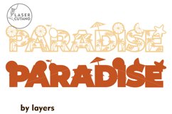 SUMMER Bundle Laser Cut Files and Scrapbooking Template Product Image 10