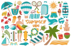 Summer Vibe Clipart Set Product Image 2