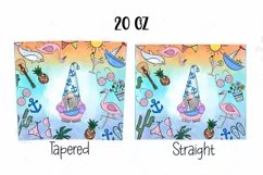 This is a tumbler sublimation summer gnome bundle in PNG file format. It is with a very high resolution and is perfect for tumbler gifts.