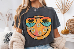 Retro Smiley Face Summer PNG, Beach PNG, Summer Vibes PNG Product Image 3