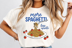 Summer Spaghetti Pasta Hand Drawn PNG Product Image 2