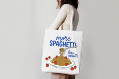 Summer Spaghetti Pasta Hand Drawn PNG Product Image 5