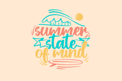 Summer Typography Lettering T-shirt Design Bundle Product Image 11