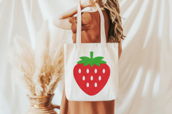 Summer strawberry embroidery design Product Image 3