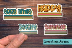 Summer Stripes PNG Sticker Pack Product Image 1