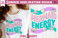 Summer Sublimation | Retro beach quote on stripes png Product Image 1