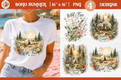 Inspirational Boho Summer Beach Camping Sublimation Bundle Product Image 7