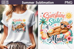 Summer Animal Clipart | Beach Sublimation Product Image 13