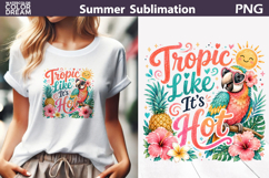 Summer Animal Clipart | Beach Sublimation Product Image 18