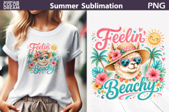 Summer Animal Clipart | Beach Sublimation Product Image 5