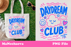 Cute Summer Funny Sublimation | Daydream Club PNG Product Image 1