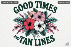 Vintage Summer Beach SVG PNG Sublimation Product Image 1