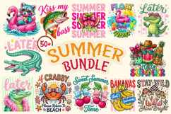 Summer Sublimation Bundle - Summer Beach Designs Product Image 1