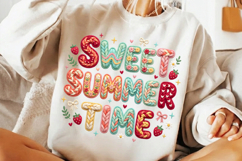 sweet summer time, strawberry png, candy strawberry png, summer sublimation, fruit shirt design, strawberry lover gift, cute summer png, sweet fruit design, summer t shirt png, berry sublimation