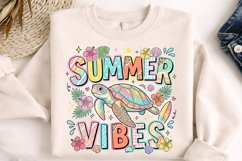 summer vibes turtle, sea turtle png, coastal turtle design, turtle sublimation, summer coastal png, ocean animal png, sea turtle design, turtle lover gift, beach shirt png, marine life design