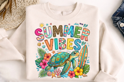 turtle surfboard png, summer vibes turtle, coastal turtle png, surf turtle design, turtle sublimation, summer coastal png, beach surf design, turtle lover gift, ocean animal png, vacation shirt png