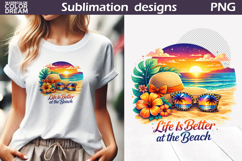 Summer Beach Bundle | Tropical Ocean Sublimation Product Image 11