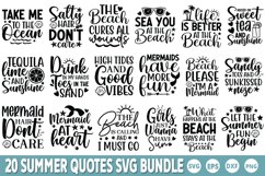 Summer SVG Bundle - Summer T-Shirt Design Product Image 1
