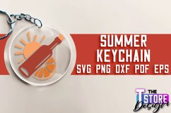 Summer SVG Keychain Design | Summer Quotes SVG Design | Fun Product Image 1