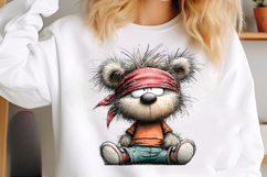 Summer Teddy Bear Clipart Set Product Image 2