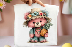 Summer Teddy Bear Clipart Product Image 2