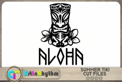 Aloha Summer tiki SVG / Hawaii SVG Product Image 1