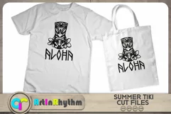 Aloha Summer tiki SVG / Hawaii SVG Product Image 2
