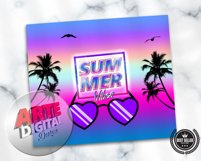Beach life Tumbler | Sublimation Design |20oz Skinny Tumbler Product Image 6